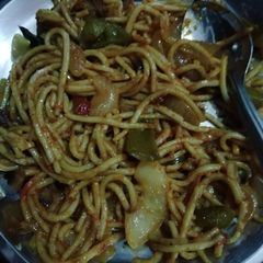 A picture of Tadka noodles.