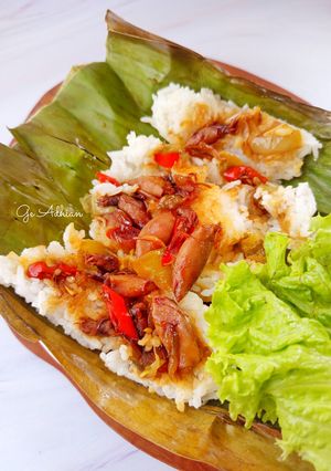 Foto resep Nasi Bakar Cumi