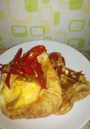 Foto resep Telur Ceplok Saus Tiram