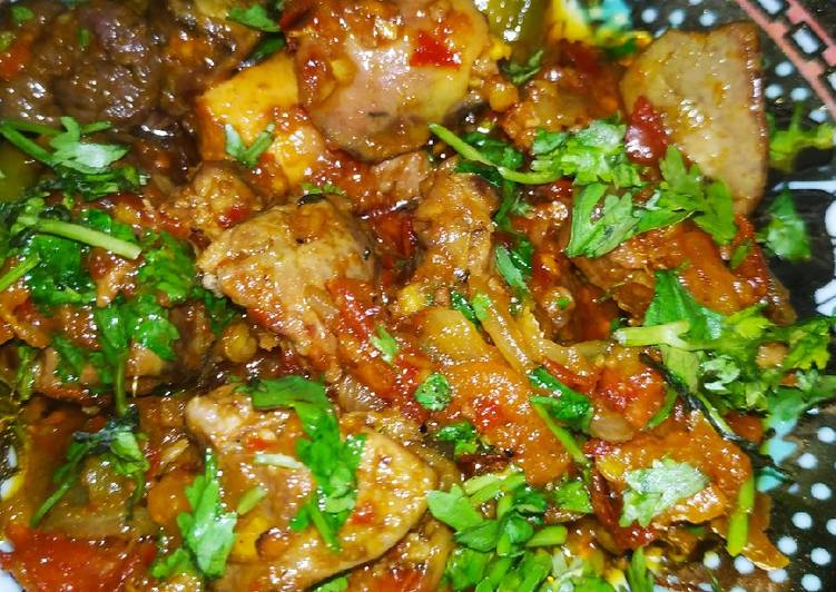 Recipe of Ultimate Fry kaleji
