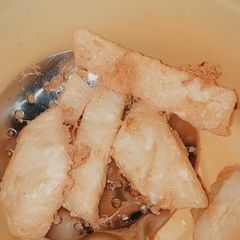 Fried yam A picture of Fried yam.
