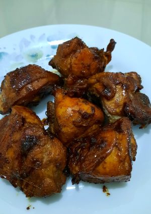Foto resep Ayam bacem panggang teflon praktis