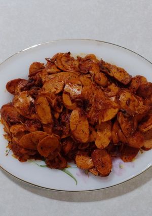 عکسی از دستور سوسیس بندری