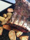 1/4 de Costilla de Cochinillo con Hierbas Aromáticas
