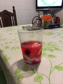Una foto de Gelatina con "onda"