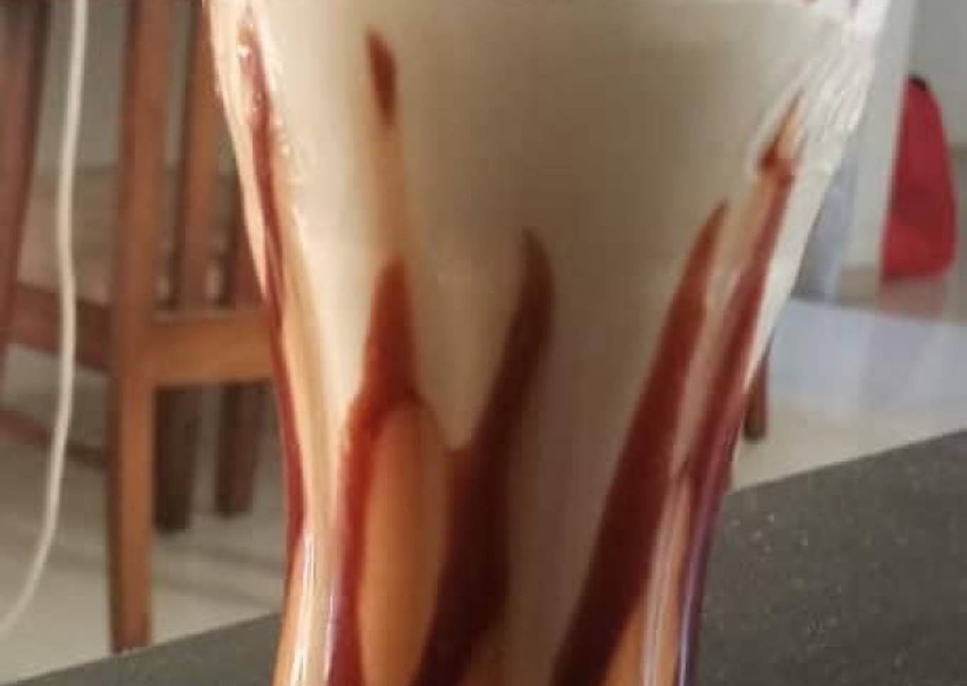 Cold coffee (tropical iceberg)
