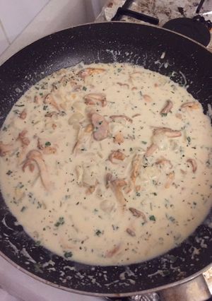 Une photo de Sauce au girolles