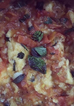 Foto resep Sup tomat dengan roti