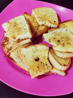 Foto resep Garlic bread (roti tawar)