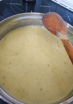 Karalábé krémleves recept fotója
