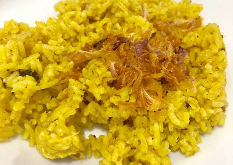 Rahasia Membuat Nasi Kebuli Ayam Rice Cooker Yang Nikmat
