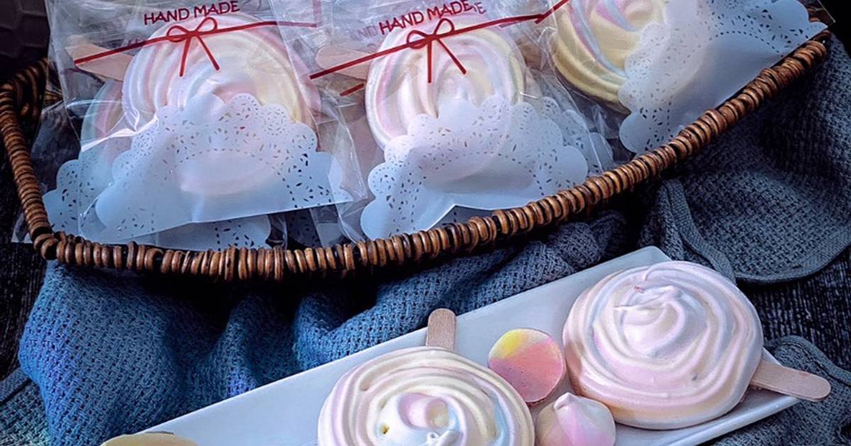 Resipi Meringue Cookies (biskut 3 bahan) oleh Aznie Khasri Cookpad