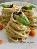 Chitarra al pesto di semi di zucca
