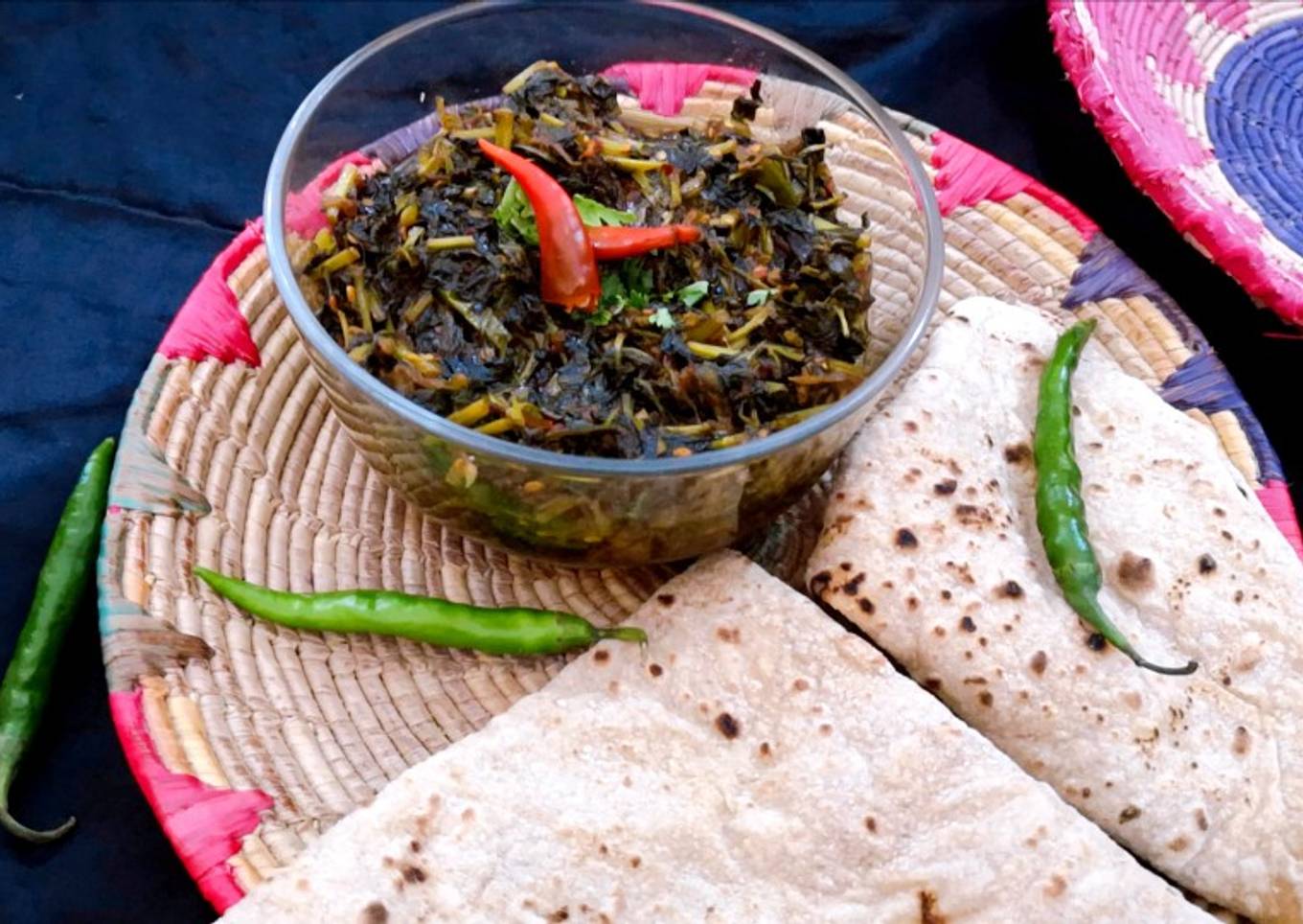 Three spice kulfa saag