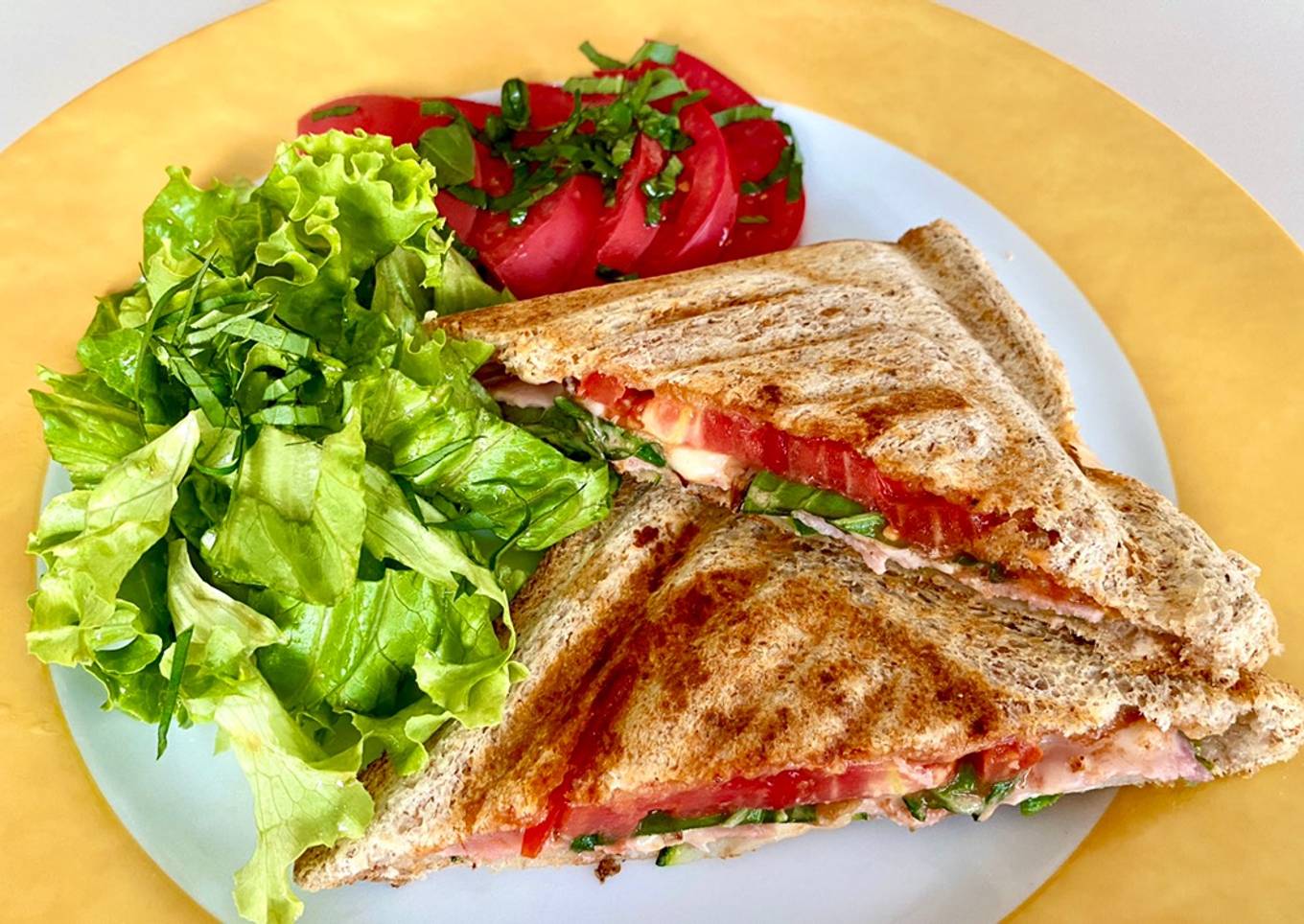 Croque Monsieur salade verte 🥗