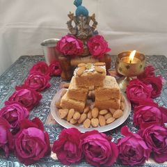 A picture of Mysore Pak.