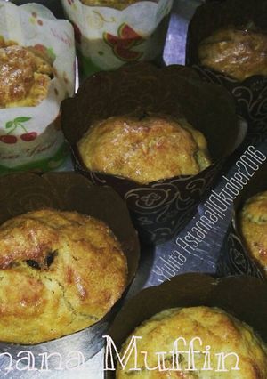 Foto resep Muffin Pisang