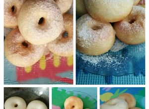 Foto resep Donat menul simpel irit bahan (takaran sendok)
