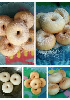 Foto resep Donat menul simpel irit bahan (takaran sendok)