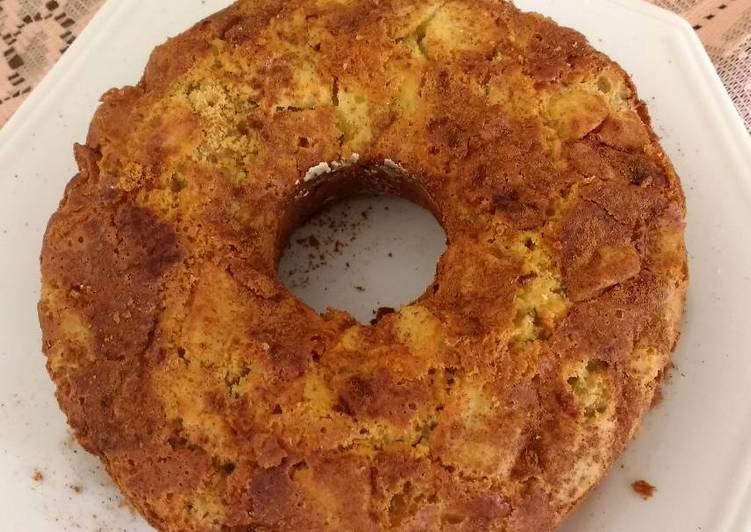 Torta de maçã sem glúten e sem Lactose