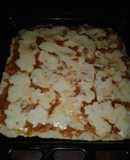 Pizzas rápidas con harina leudante y común con masa saborizada