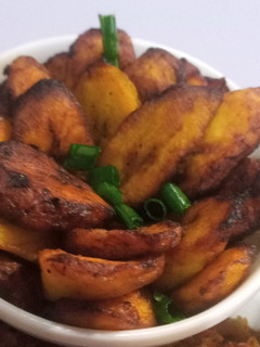 A picture of Unsalted Fried plantain.