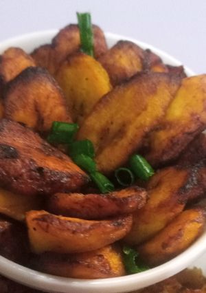 A picture of Unsalted Fried plantain.