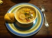 Una foto de crema de rabanitos