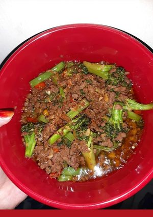 Foto resep Tumis daging brokoli