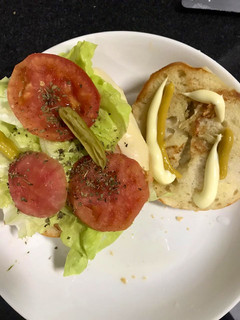 Una foto de Sándwich primaveral