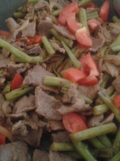 Una foto de Bistec de res a la BBQ