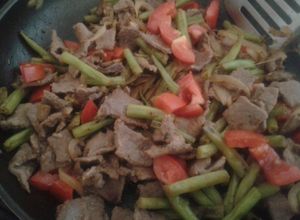 Una foto de Bistec de res a la BBQ