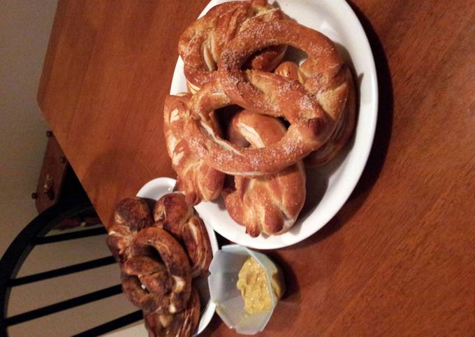 Recipe of Jamie Oliver Soft Pretzels