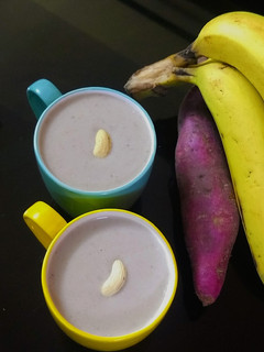 A picture of Sweet potato milkshake.