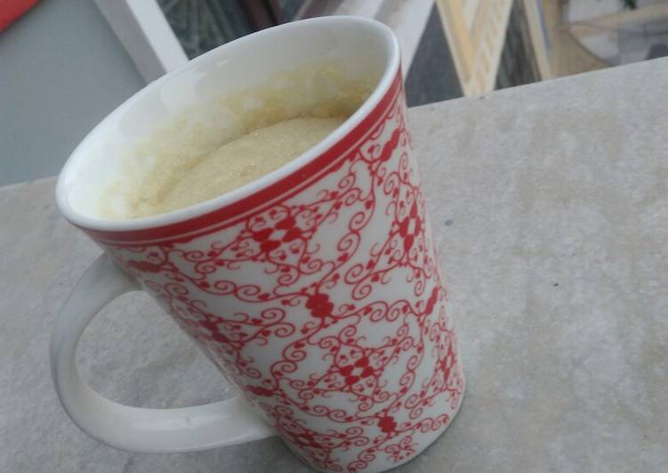 How to Make Speedy Eggless Vanilla mug cake