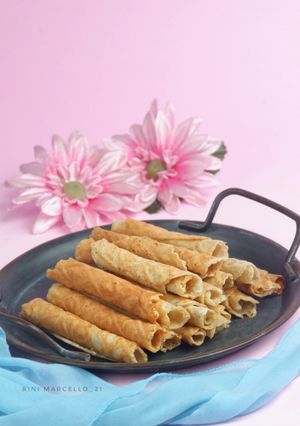 Foto resep 🌺 Kue Semprong Cinnamon / kueh Roko (Banjar)