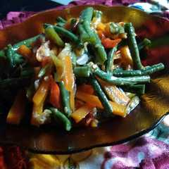 Tumis kacang panjang wortel pedas manis রেসিপির প্রধান ছবি