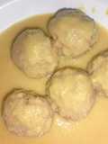Albóndigas en Salsa de Almendras. Mambo
