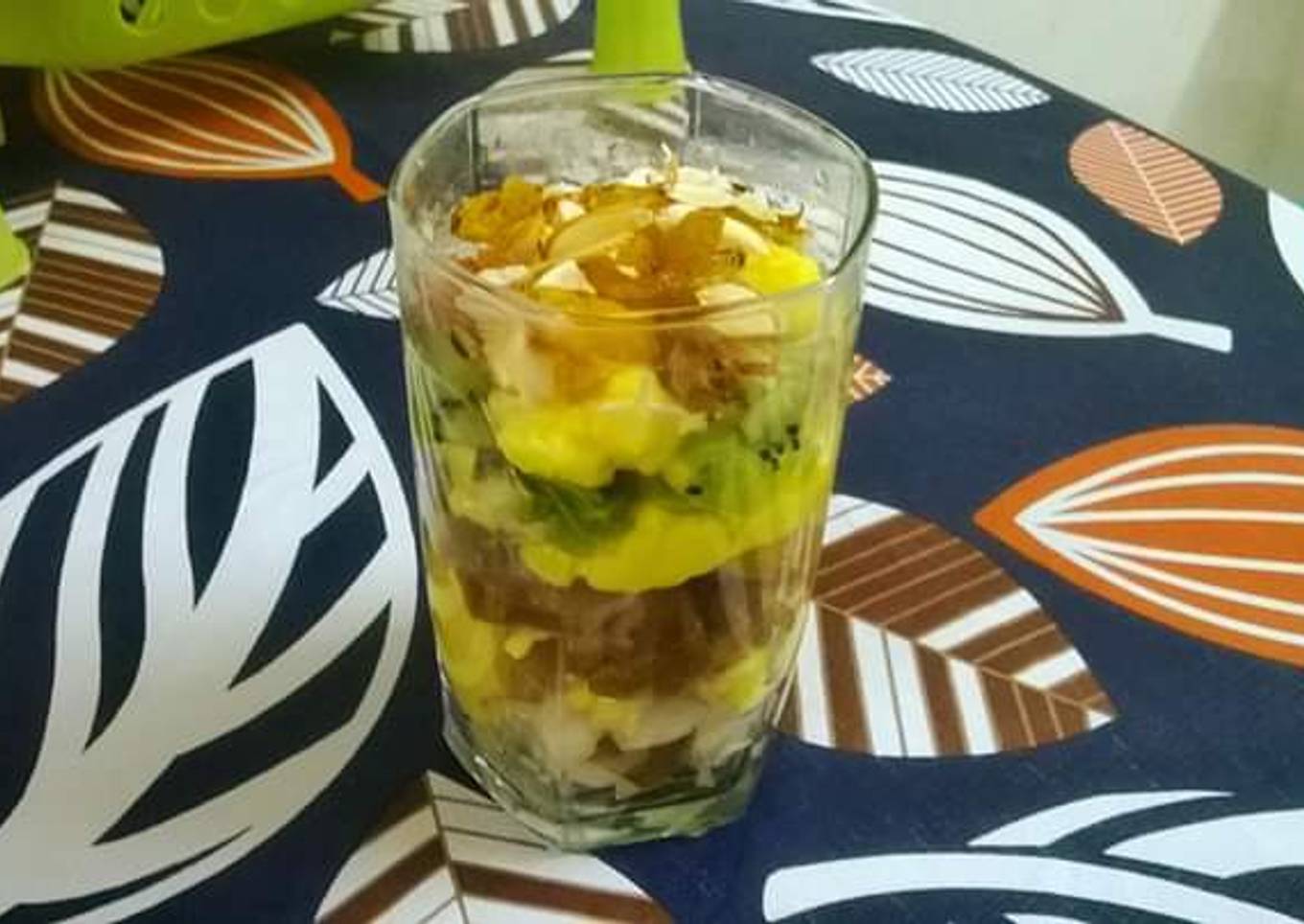 Fruit custard