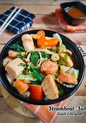Foto resep Suki kuah tomyam - Steamboat