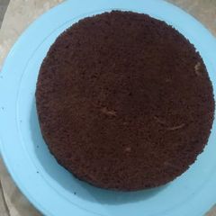 A picture of 2 pond chocolate spong cake.