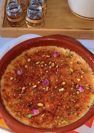صورة لوصفة كنافة بالجبنة✨😋