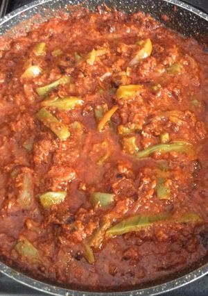 Una foto de Tinga de longaniza