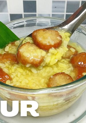 Foto resep Bubur Gunting (Lek Tau Suan)