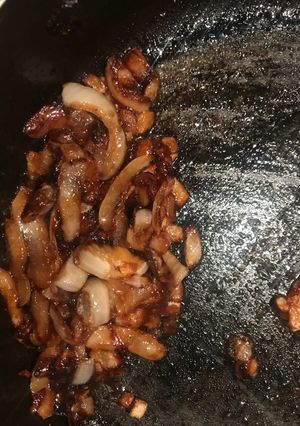 Una foto de Cebollas caramelizadas rápido