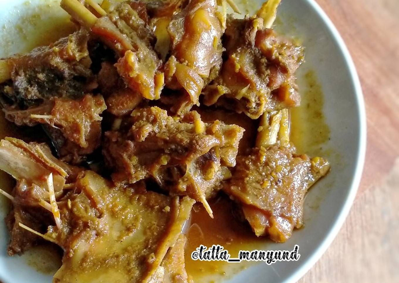 Rica - Rica Menthok Khas Kendal (Pedas Manis)