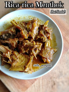Foto resep Rica - Rica Menthok Khas Kendal (Pedas Manis)