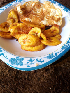 Plantain da kwai ainihin hoton girkin