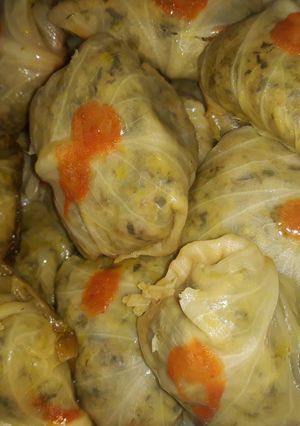 عکسی از دستور دلمه برگ کلم