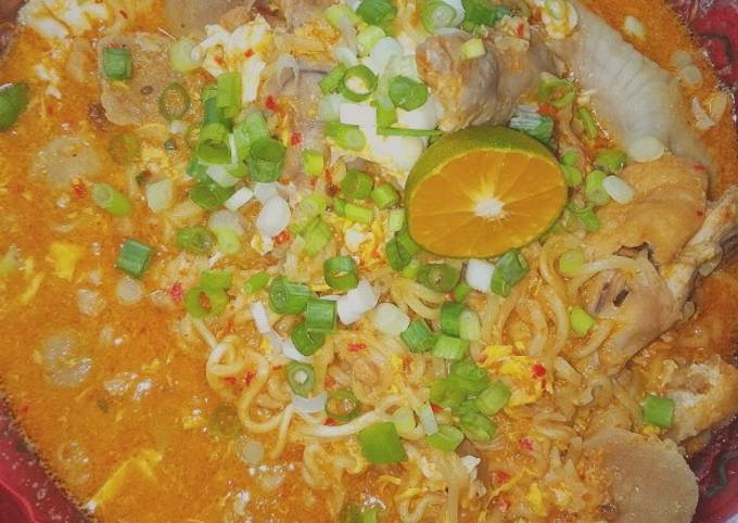 Langkah Mudah untuk Menyiapkan Seblak kuah mie instan yang Lezat